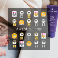 HPA lanolin nipple cream by lansinoh-uk in purple tube with ultra purified lanolin for sore nipples