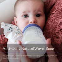Bočice za hranjenje s NaturalWave® dudom za bočice 160ml
