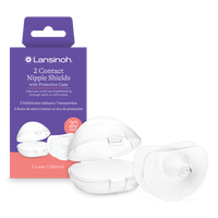 Kontaktni štitnici za bradavice lansinoh-uk nipple shields in clear silicone with protective case for 20 mm