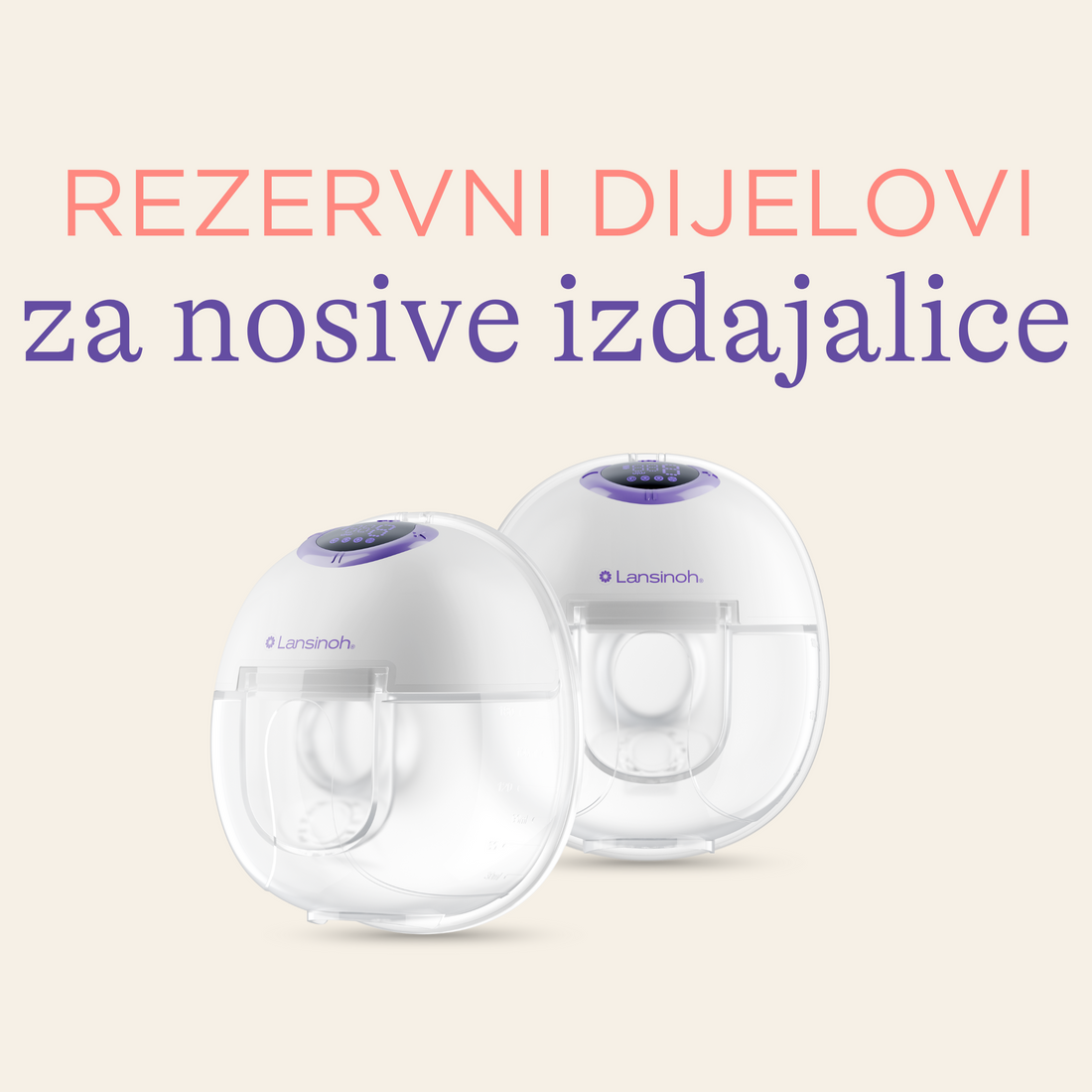 Rezervni dijelovi za nosive izdajalice