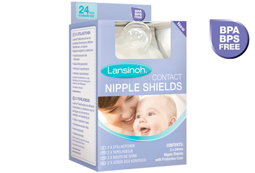 BPA and BPS free Lansinoh Nipple Shields