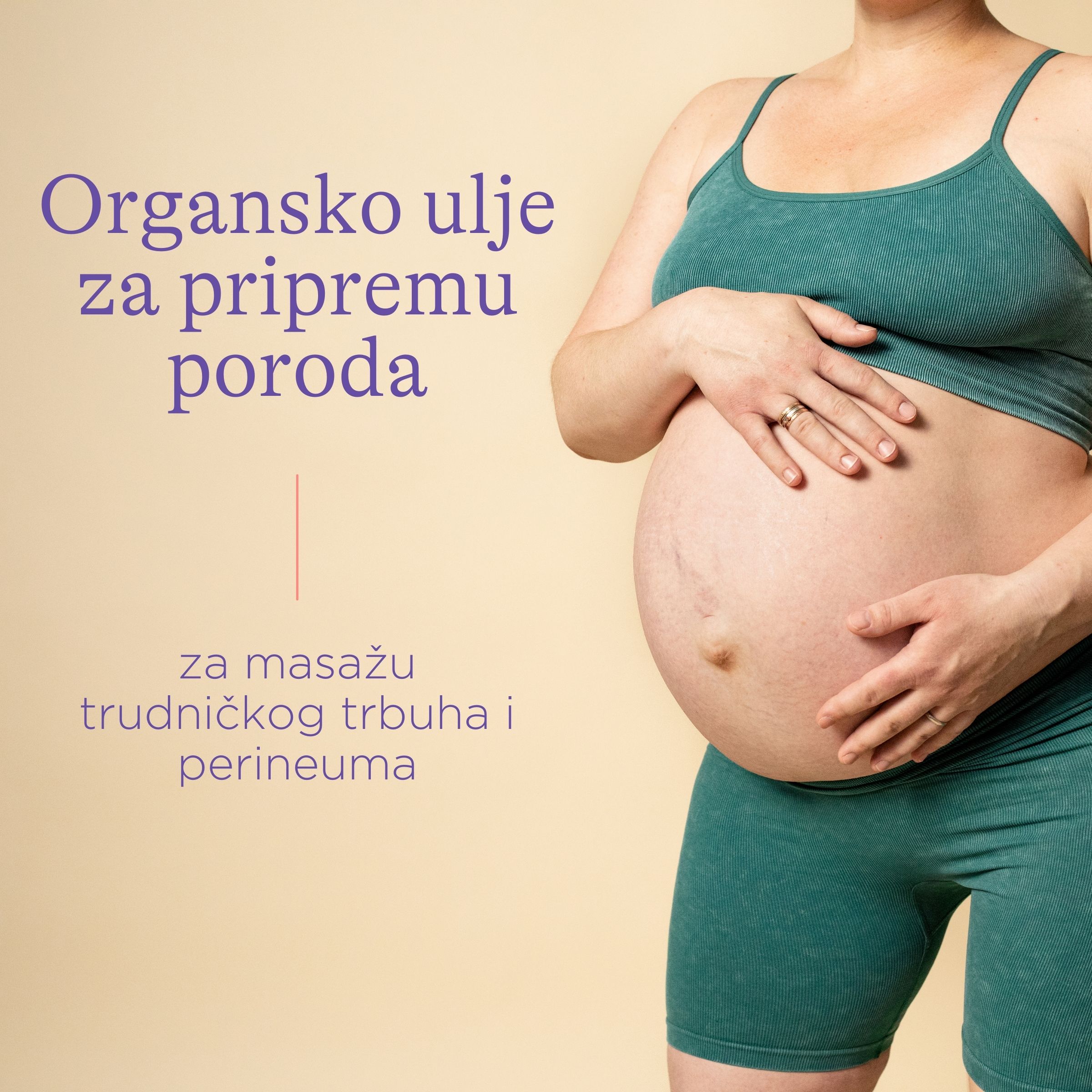 Organsko ulje za pripremu poroda